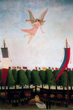 Henri Rousseau : Liberty Inviting Artists to Take Part in the 22nd Exhibition of the Society of Independent Artists